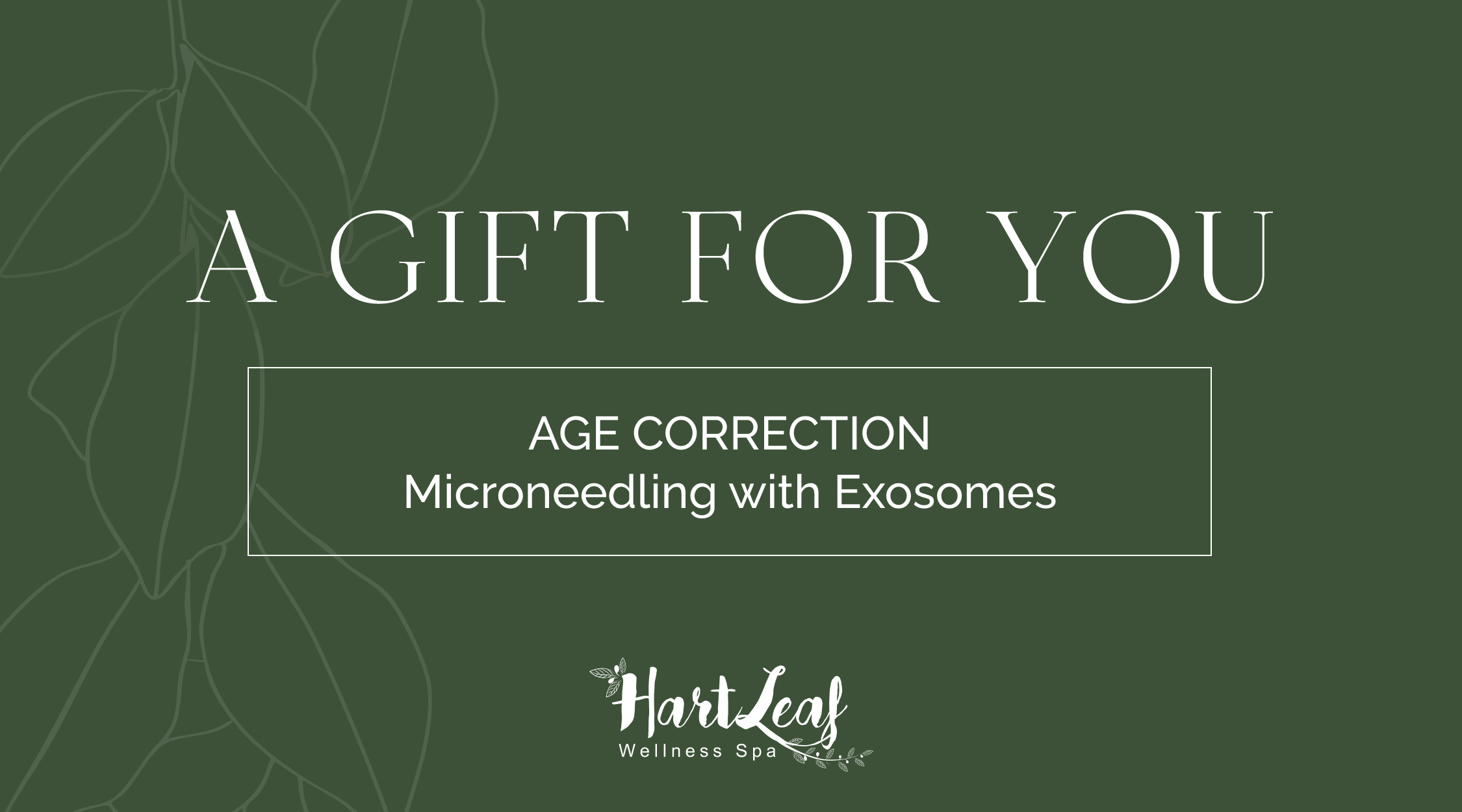 AGE CORRECTION – Microneedling with Exosomes