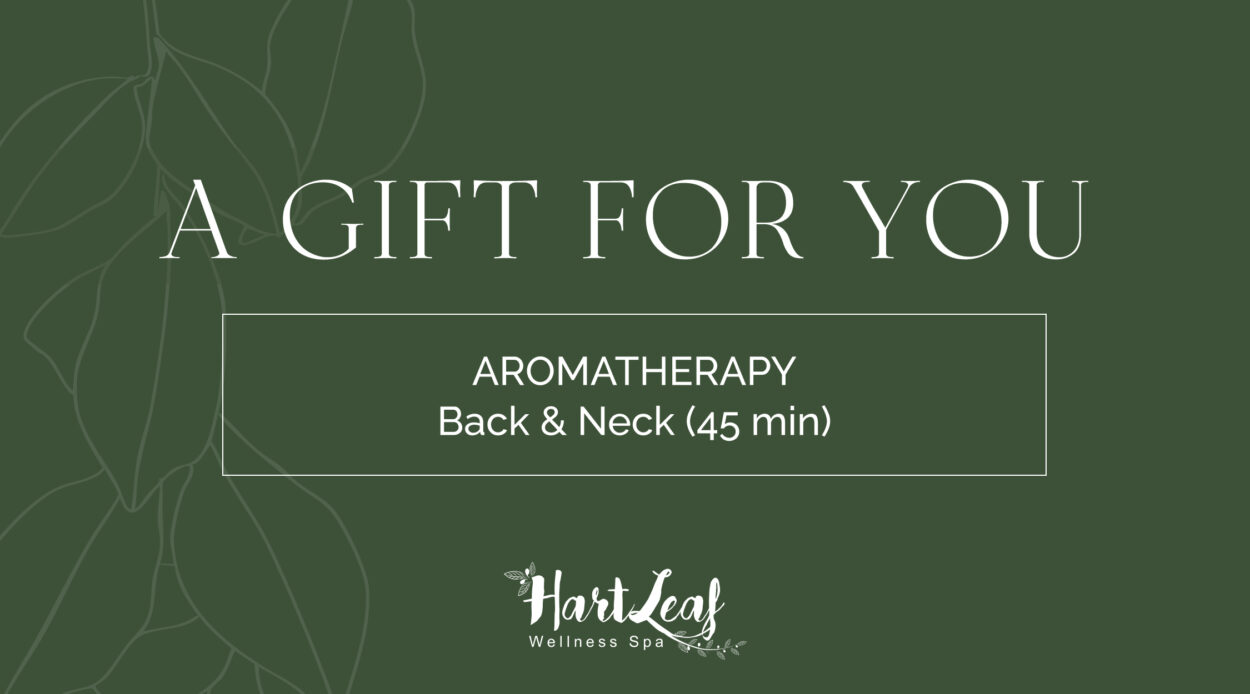 AROMATHERAPY – Back & Neck (45 min)