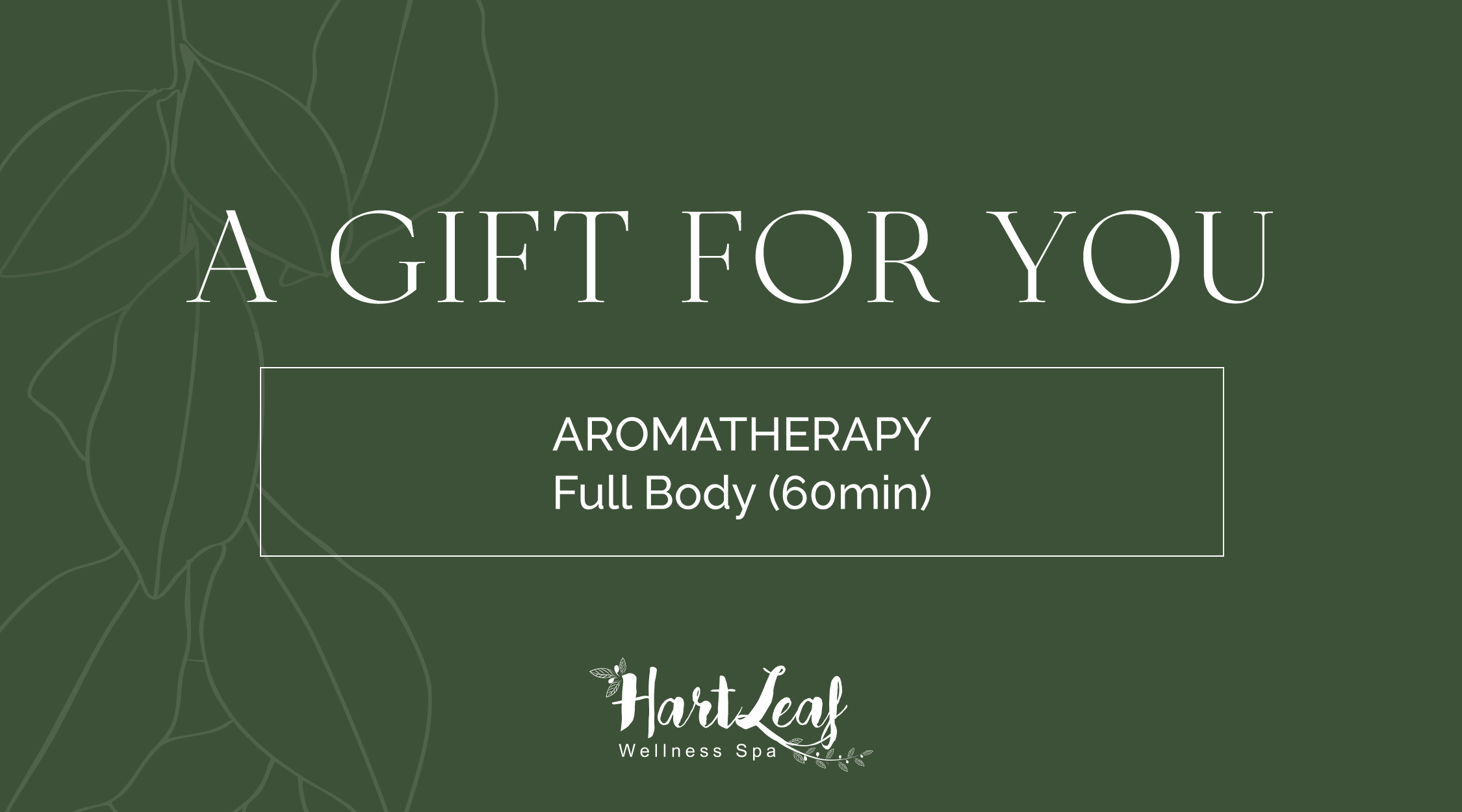 AROMATHERAPY – Full Body (60min)