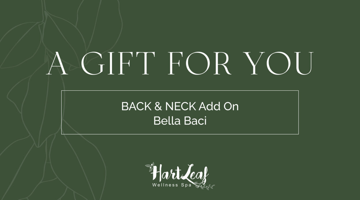 BACK & NECK Add On – Bella Baci