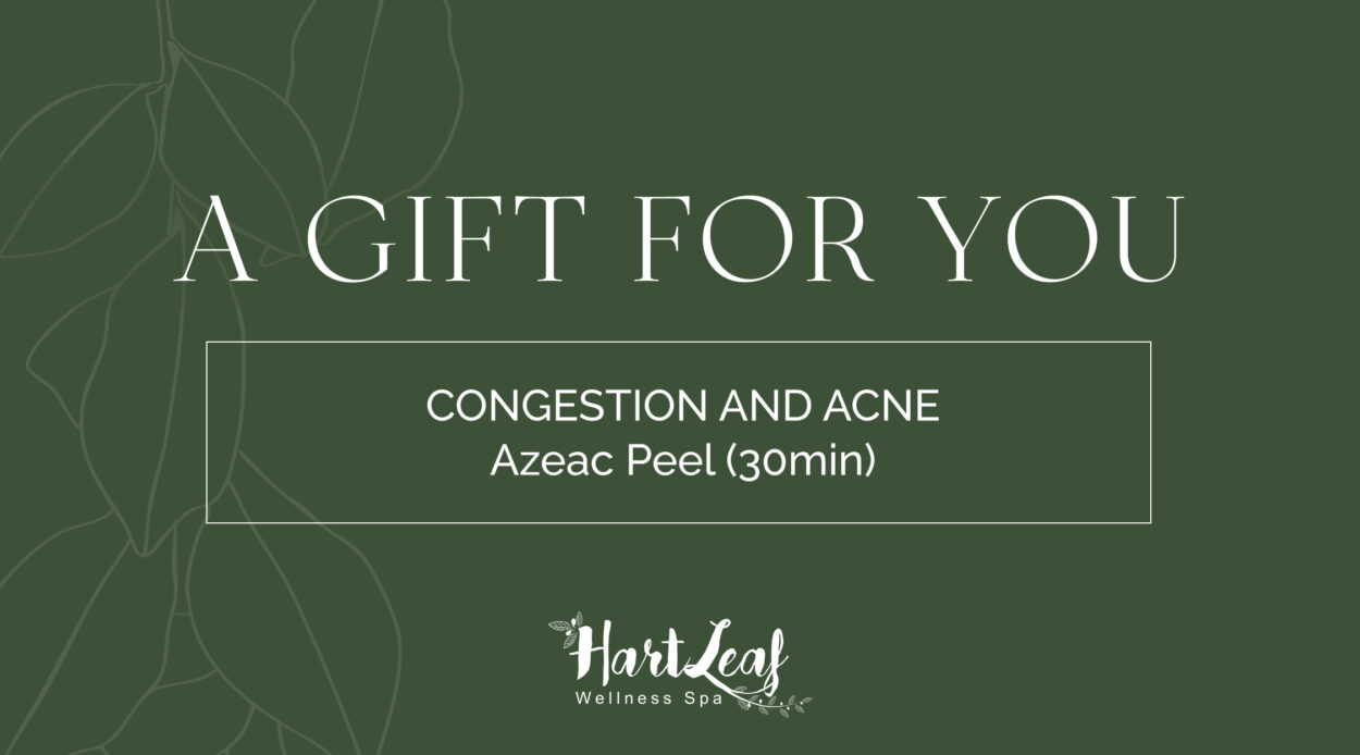 CONGESTION AND ACNE – Azeac Peel (30min)