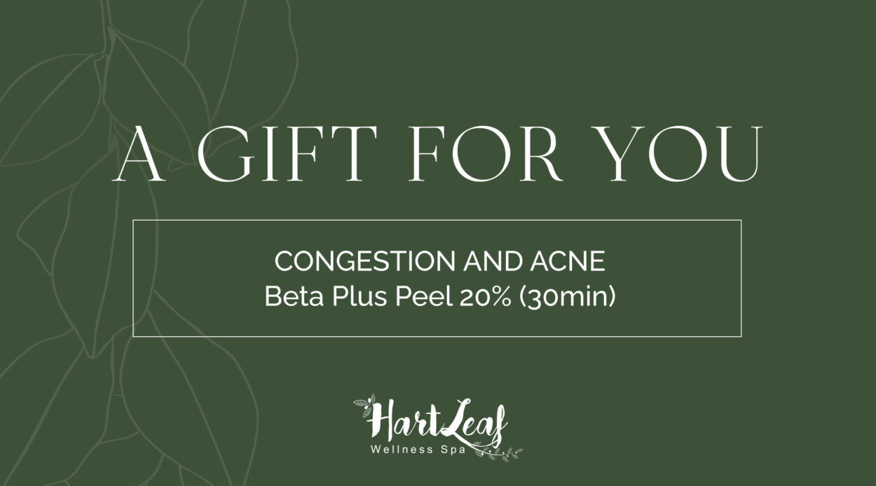 CONGESTION AND ACNE – Beta Plus Peel 20% (30min)