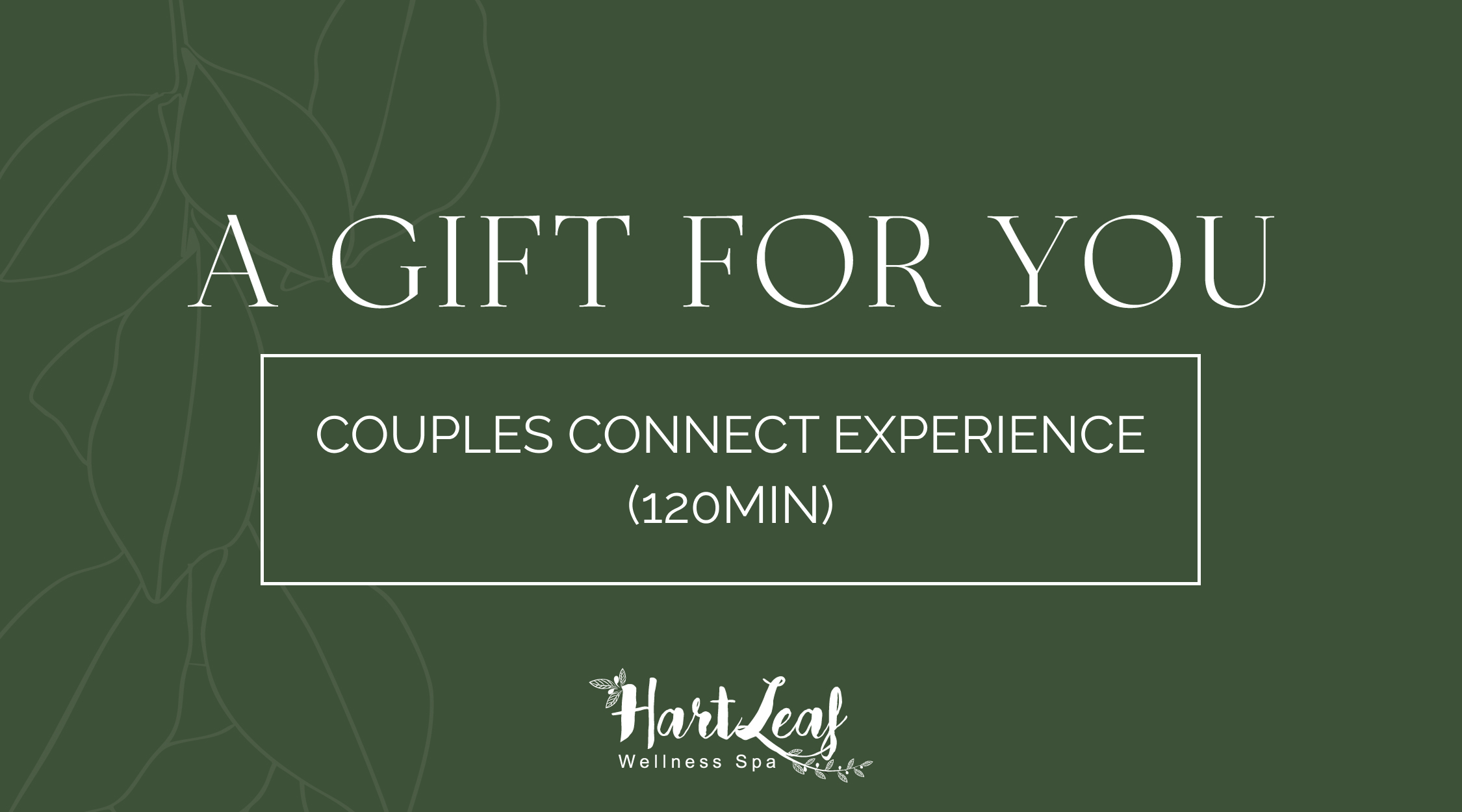 COUPLES CONNECT EXPERIENCE (120MIN)
