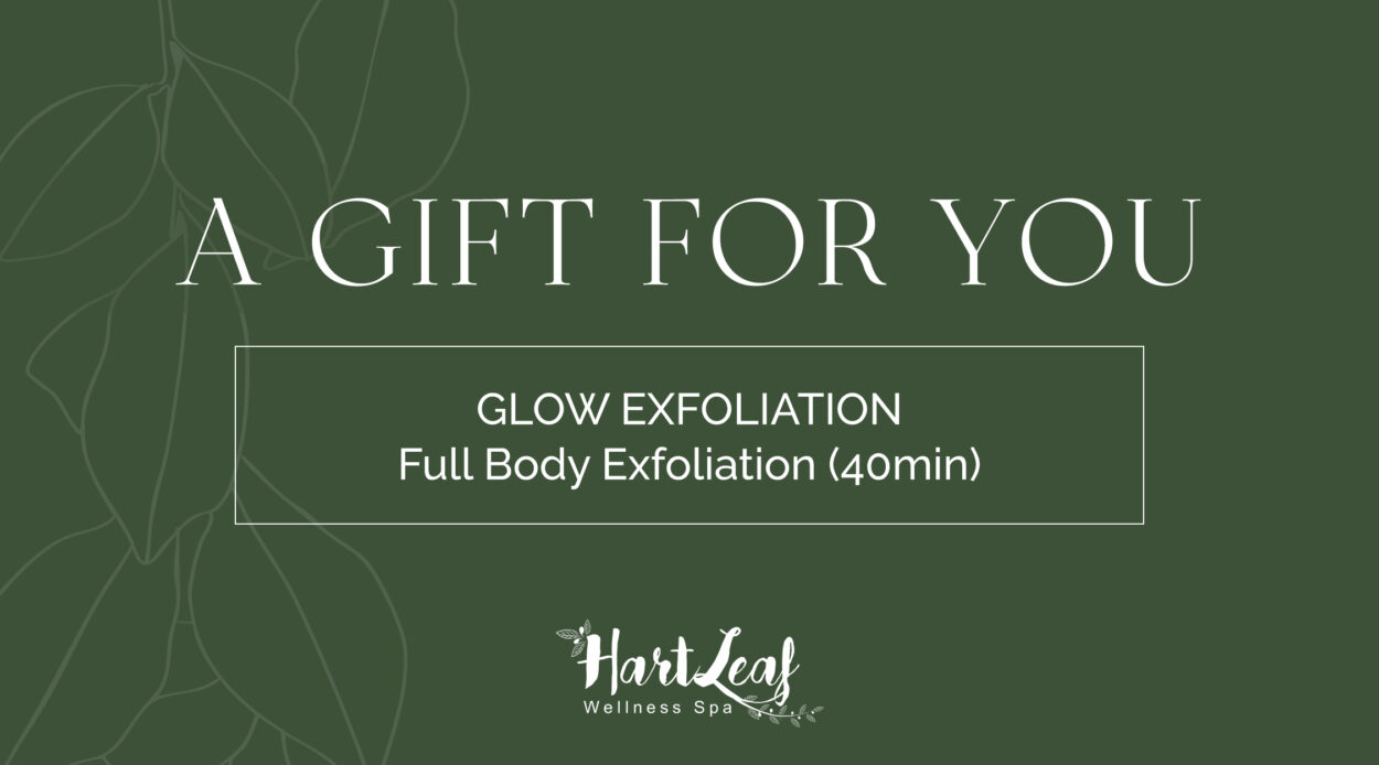 GLOW EXFOLIATION – Full Body Exfoliation (40min)