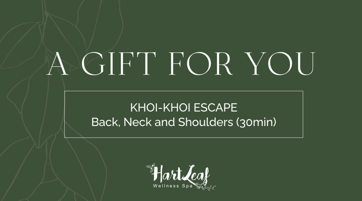 KHOI-KHOI ESCAPE – Back, Neck and Shoulders (30min)