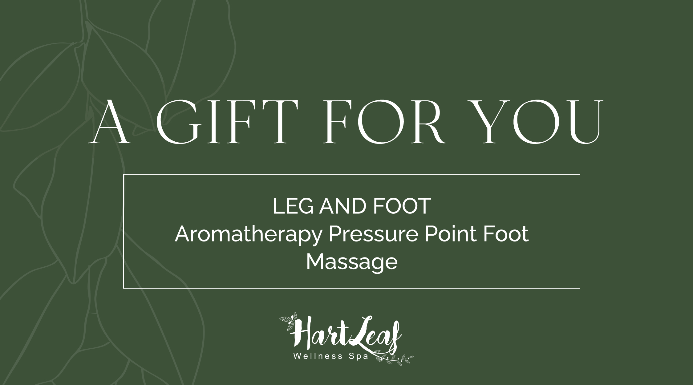 LEG AND FOOT – Aromatherapy Pressure Point Foot Massage