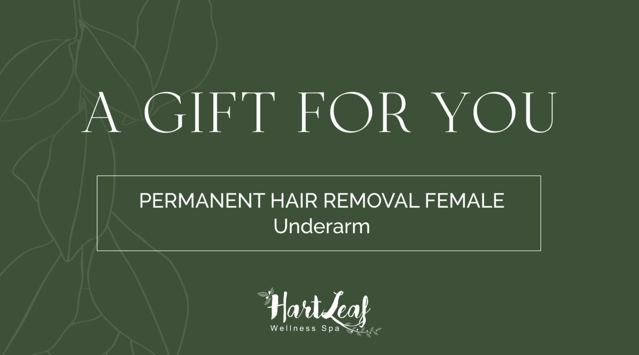 PERMANENT HAIR REMOVAL FEMALE – Underarm