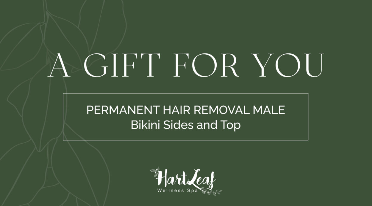 PERMANENT HAIR REMOVAL MALE – Bikini Sides and Top