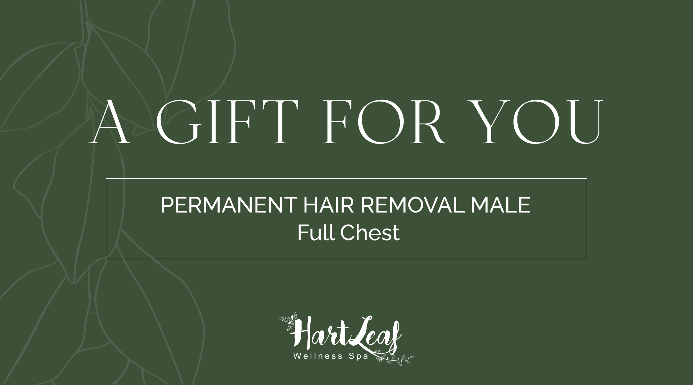 PERMANENT HAIR REMOVAL MALE – Full Chest