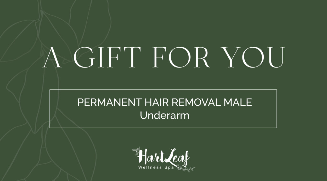 PERMANENT HAIR REMOVAL MALE – Underarm