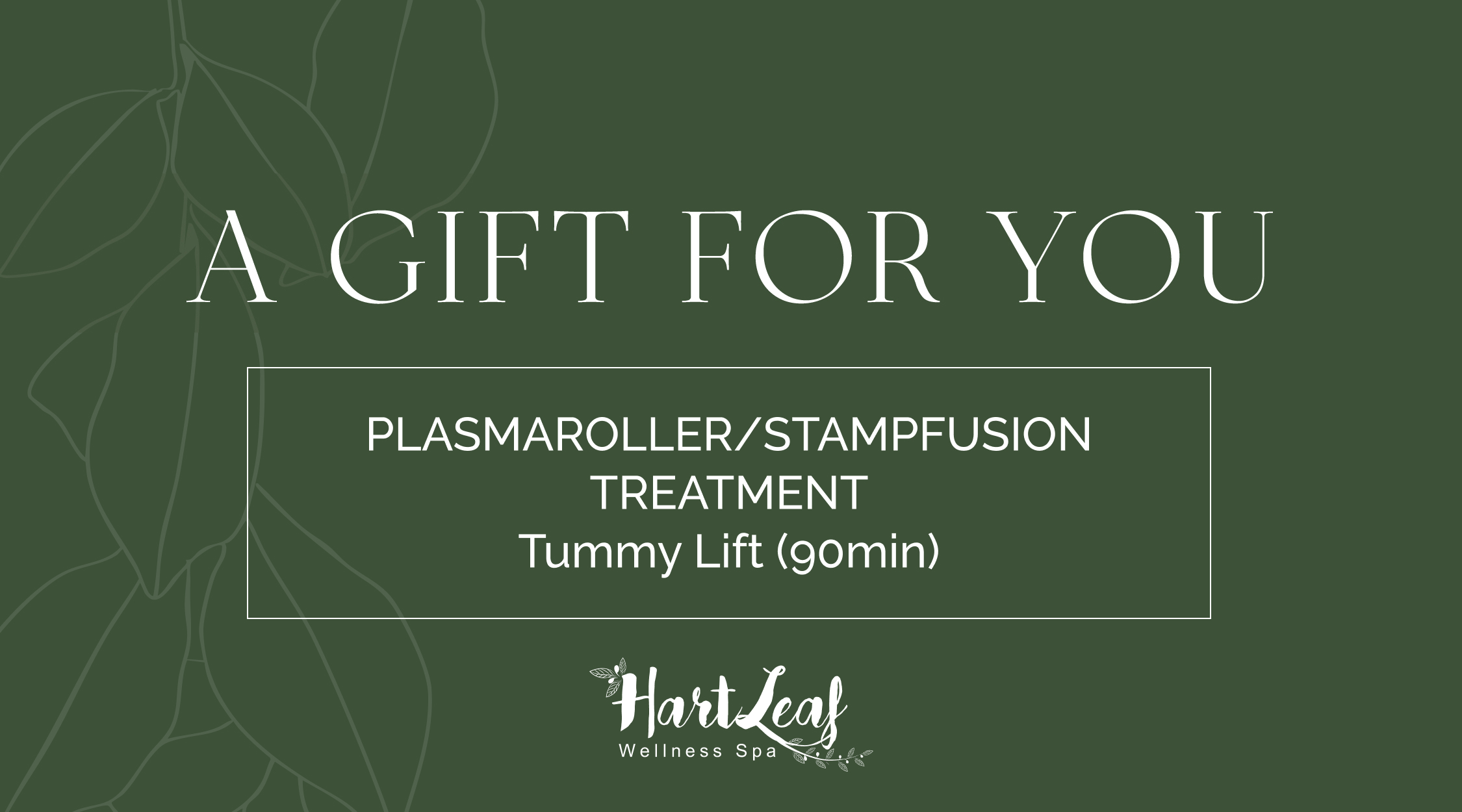 PLASMAROLLER/STAMPFUSION TREATMENT – Tummy Lift (90min)
