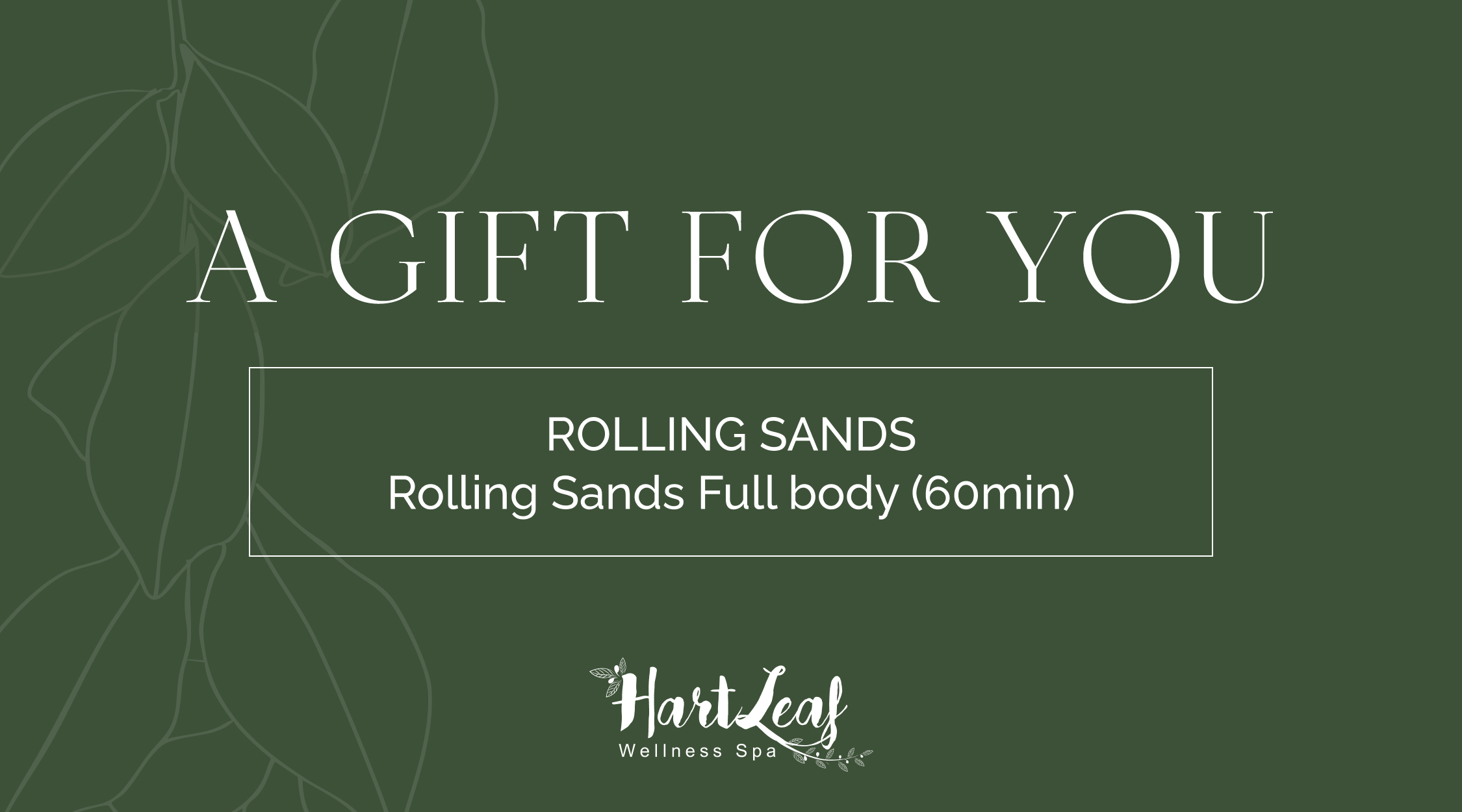 ROLLING SANDS – Rolling Sands Full body (60min)
