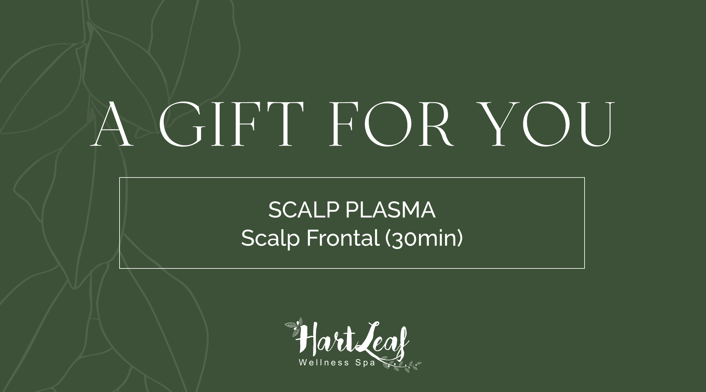 SCALP PLASMA – Scalp Frontal (30min)