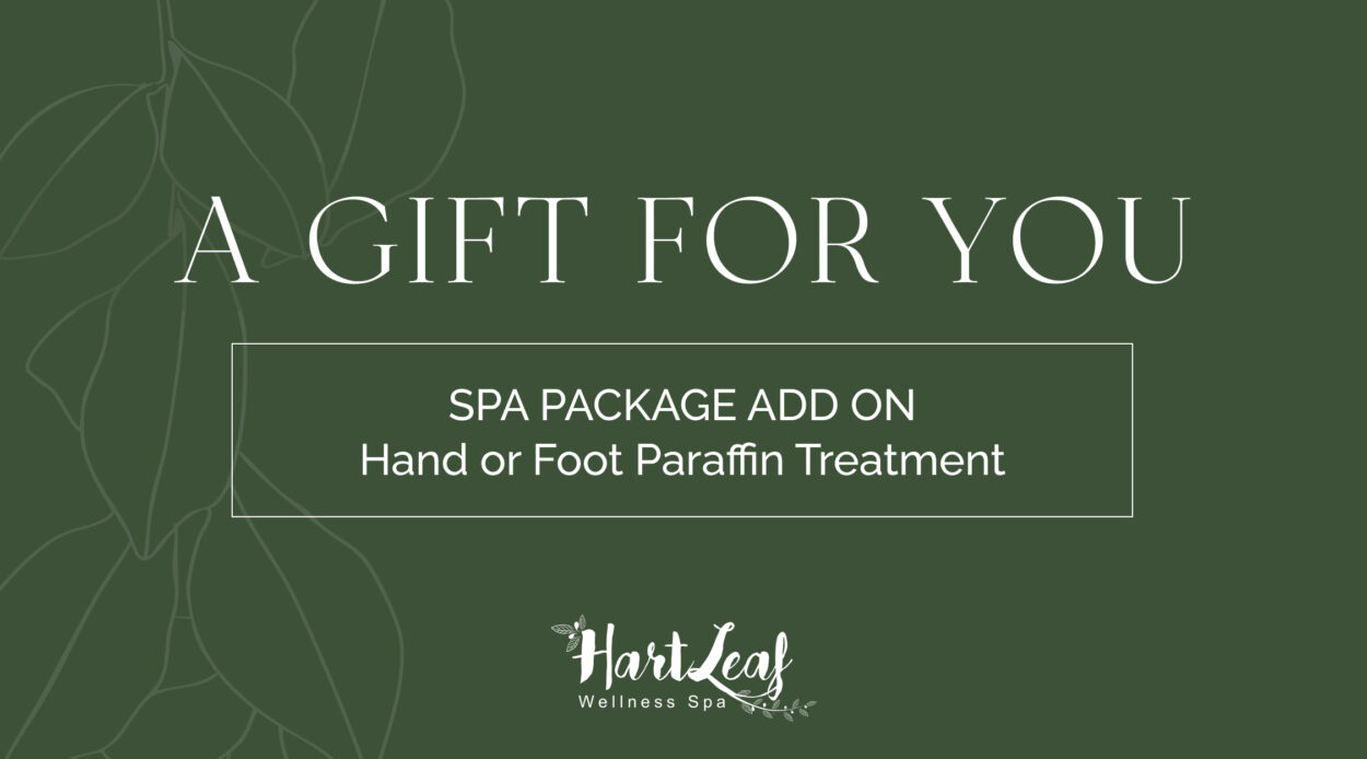 SPA PACKAGE ADD ON – Hand or Foot Paraffin Treatment