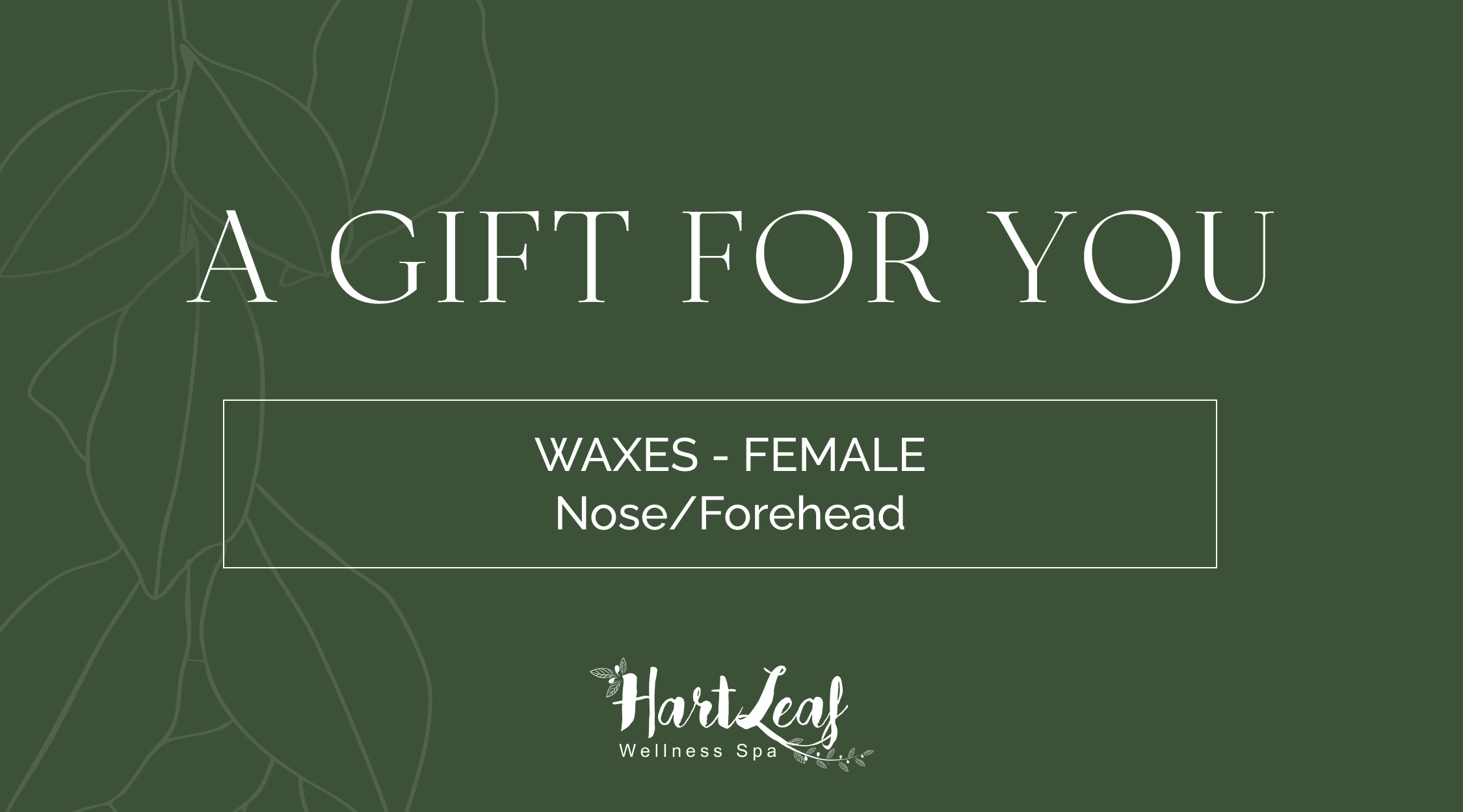 WAXES - FEMALE – Nose/Forehead