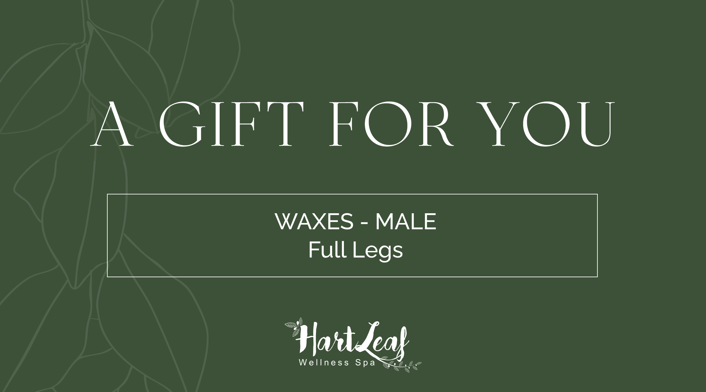 WAXES - Male – Full Legs
