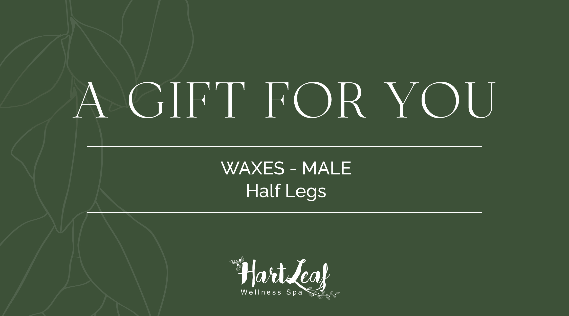 WAXES - Male – Half Legs